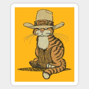 Texas Tabby 1986 Sticker